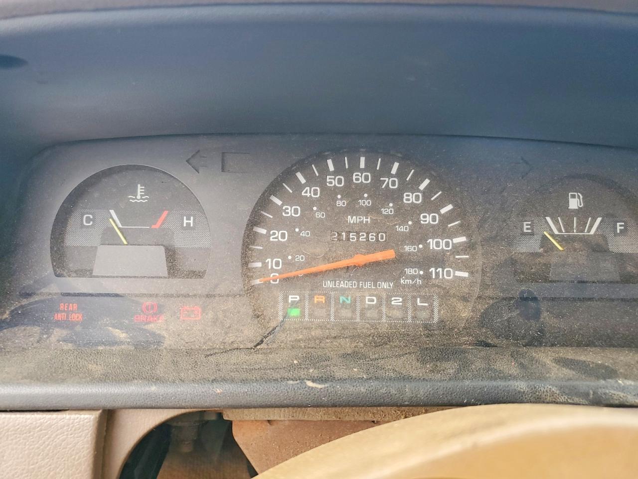 1993 TOYOTA T100 VIN JT4VD10A5P0001969 photo 9