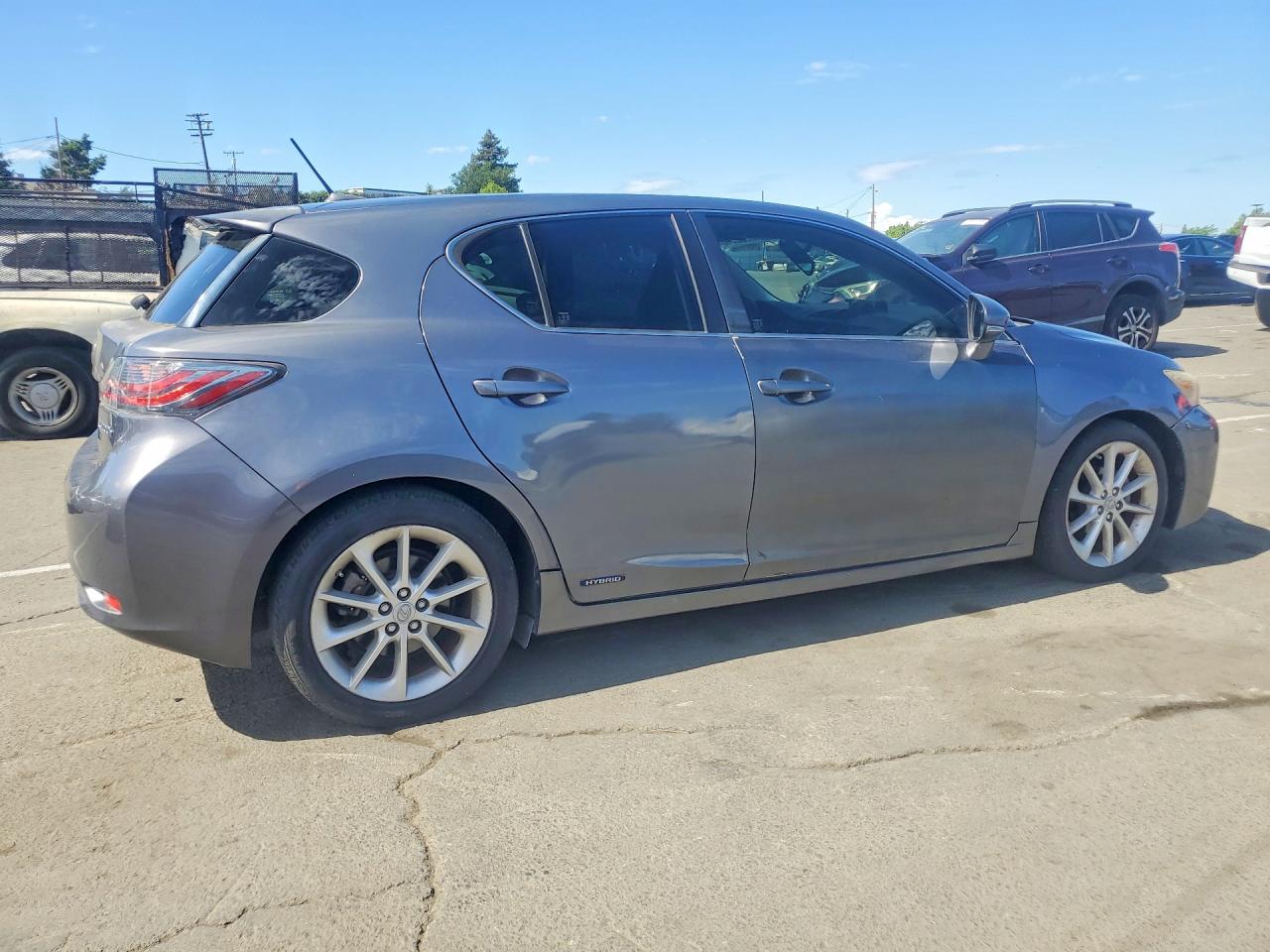 2012 Lexus Ct 200 VIN JTHKD5BH0C2107635 photo 3