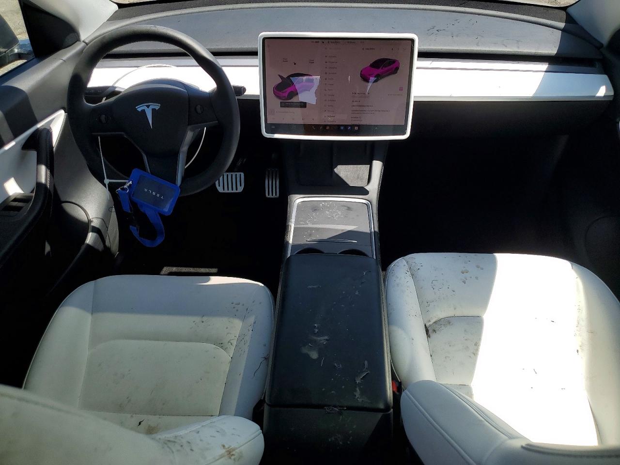 2021 Tesla Model y VIN 5YJYGDEF8MF250743 photo 8