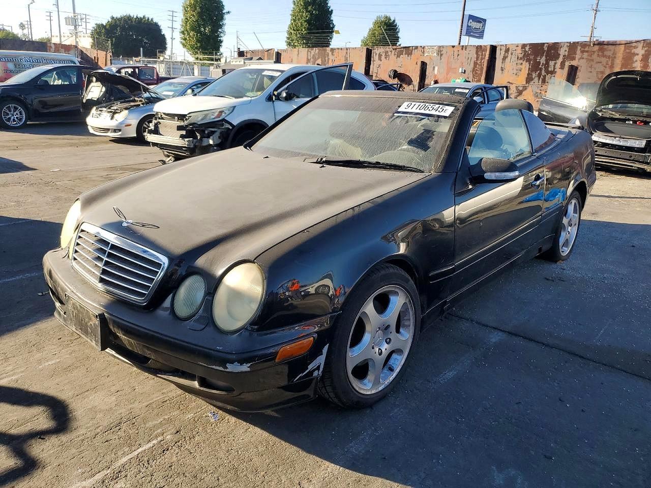 2000 Mercedes-Benz Clk-class VIN WDBLK65G3YT039349 photo 1