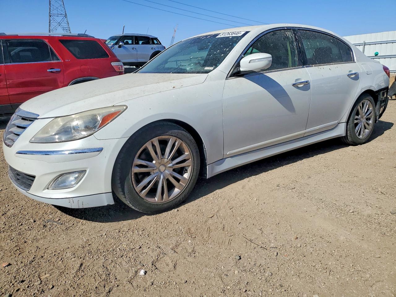 2012 Hyundai Genesis VIN KMHGC4DD3CU151501 photo 1