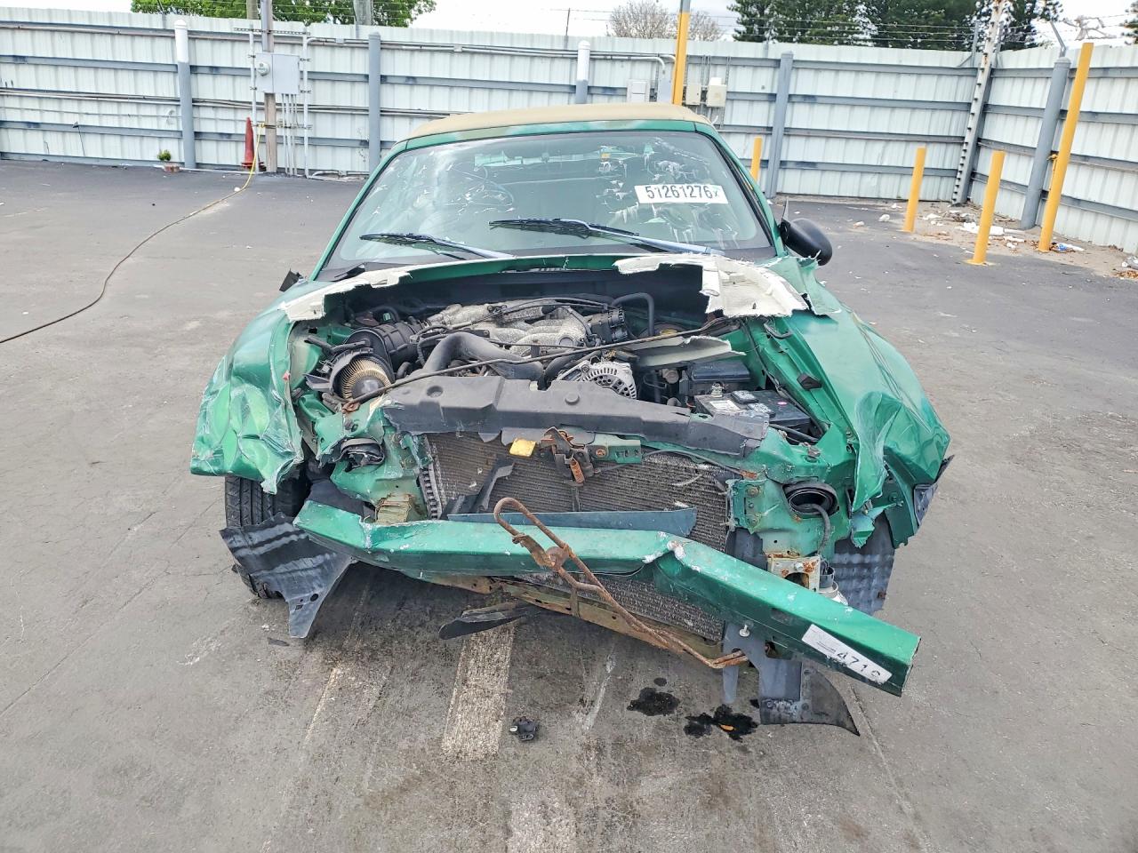 2000 Ford Mustang VIN 1FAFP4445YF162389 photo 5