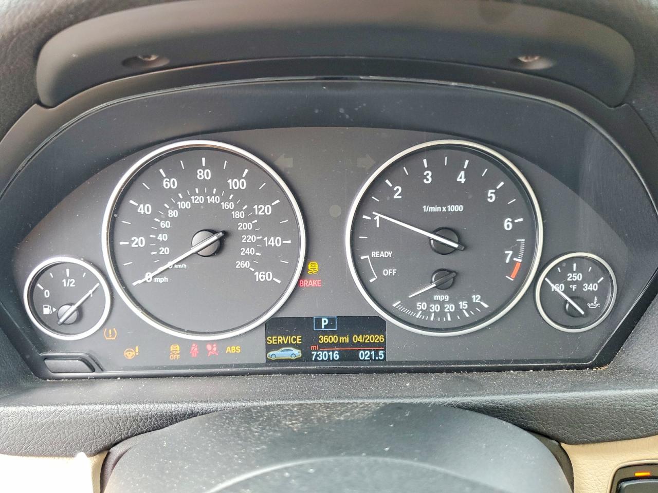 2015 BMW 3 series VIN WBA3B1G53FNT63416 photo 9