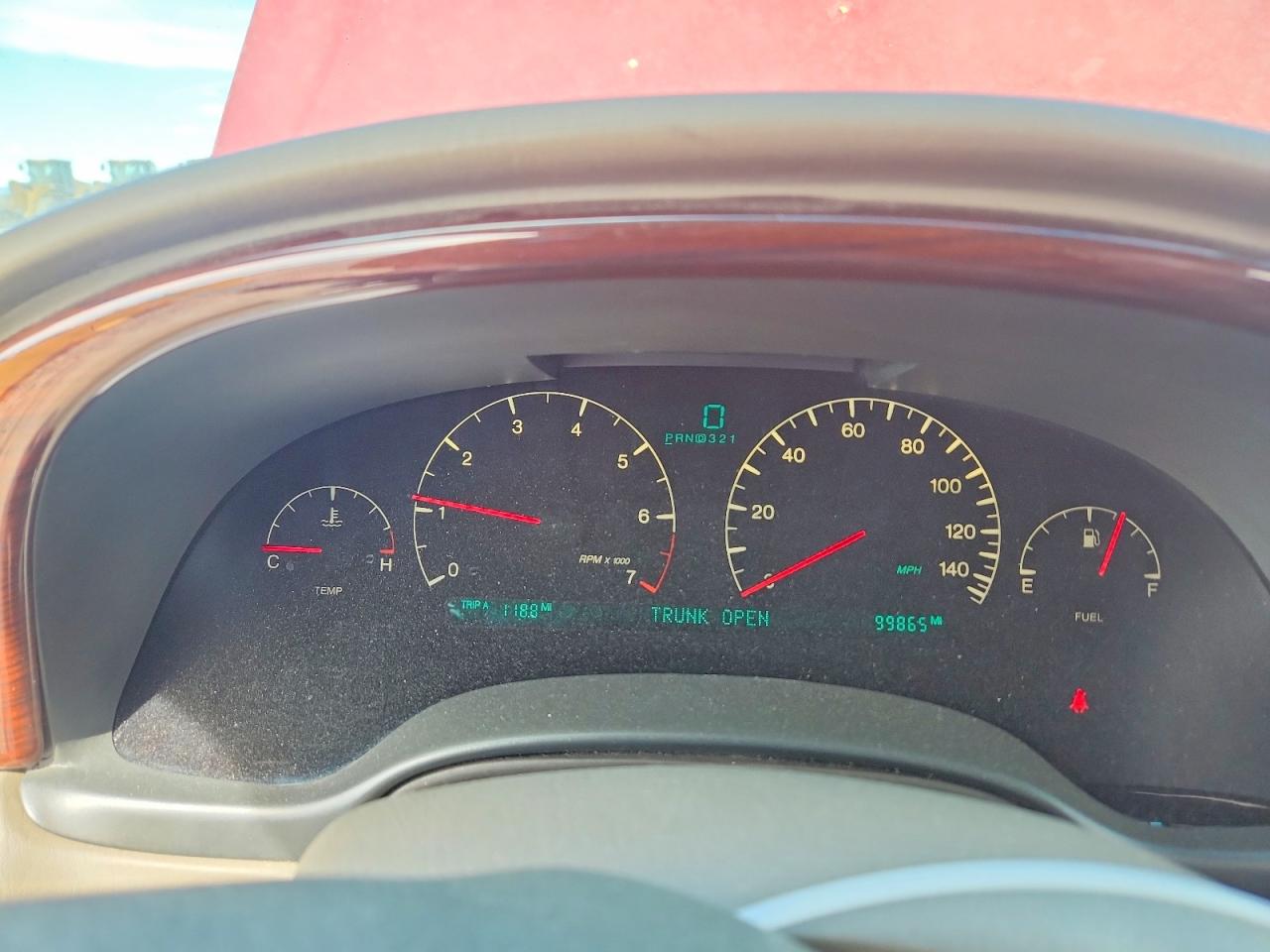 2001 Cadillac Deville VIN 1G6KF57901U129734 photo 9