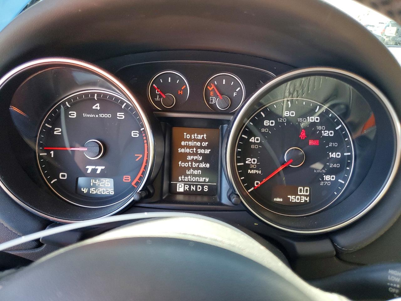 2009 Audi Tt VIN TRUHF38J291021543 photo 9