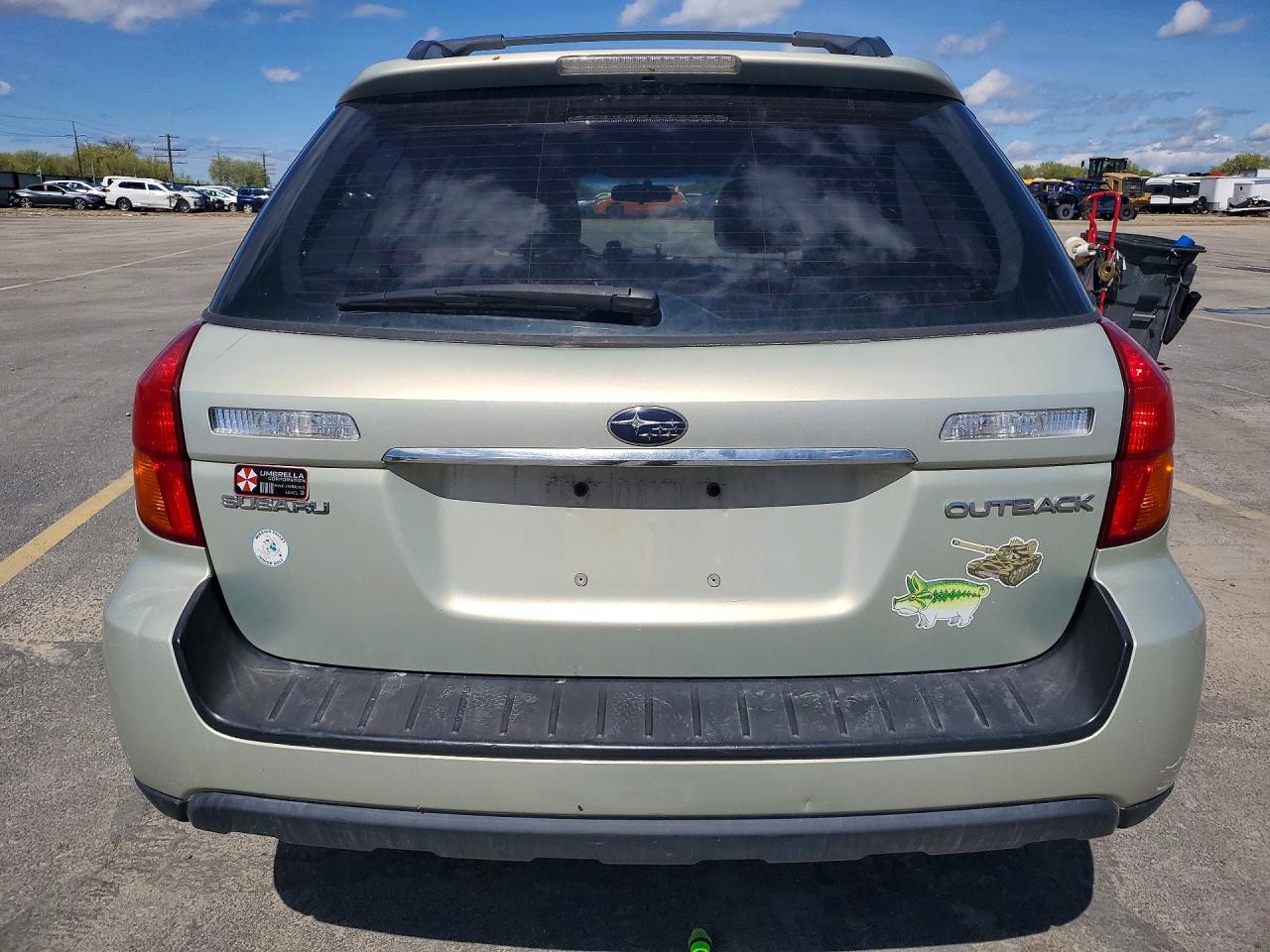 2006 SUBARU LEGACY VIN 4S4BP61C667350499 photo 6