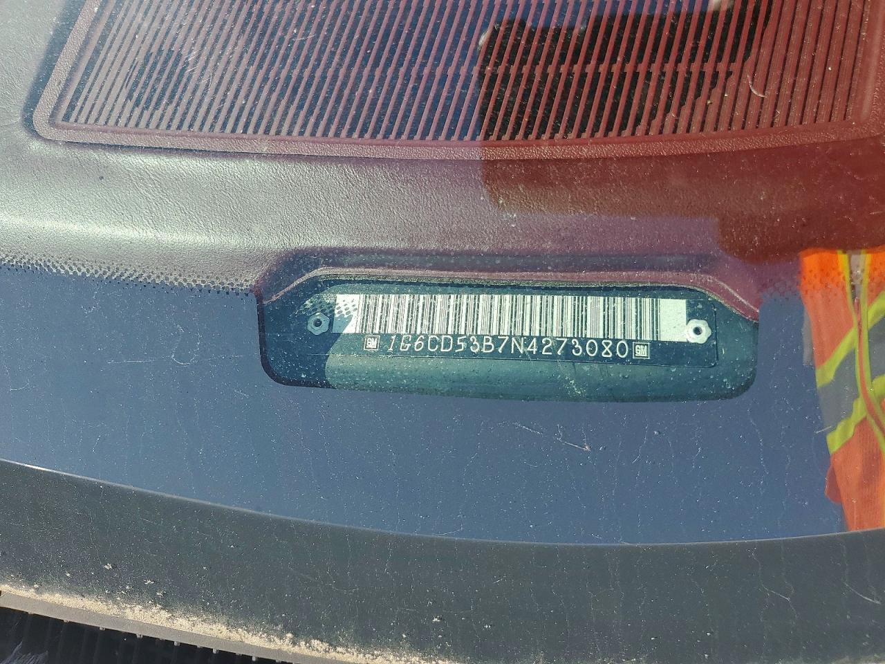 1992 Cadillac Deville VIN 1G6CD53B7N4273080 photo 12