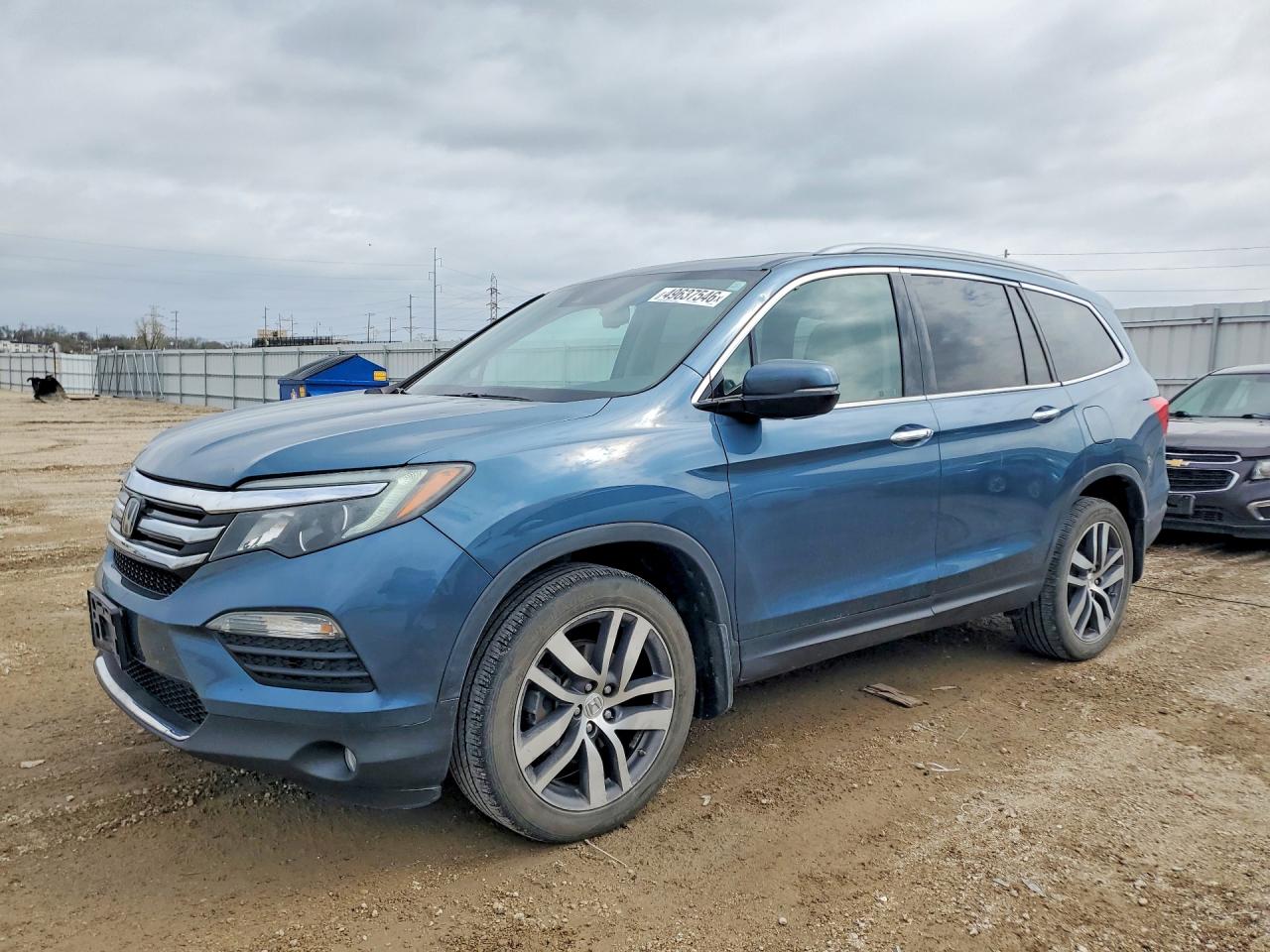 2017 HONDA Pilot VIN 5FNYF6H96HB009595 photo 1