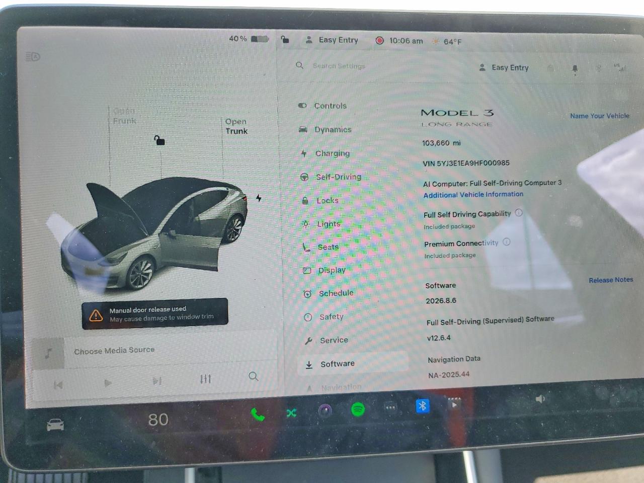 2017 Tesla Model 3 VIN 5YJ3E1EA9HF000985 photo 9