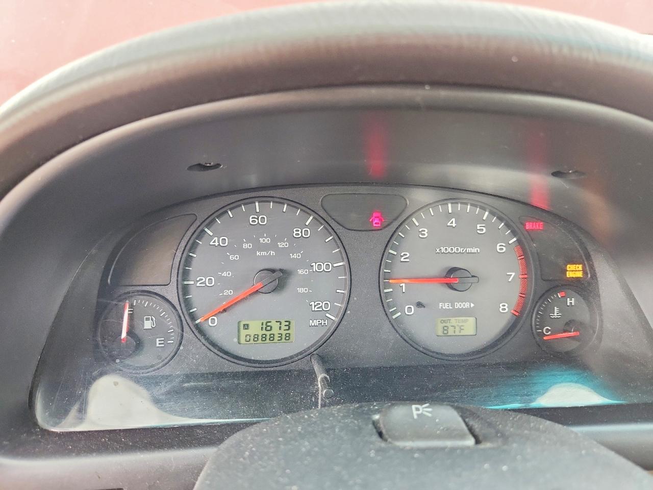 2002 SUBA Forester VIN JF1SF63502H717655 photo 9