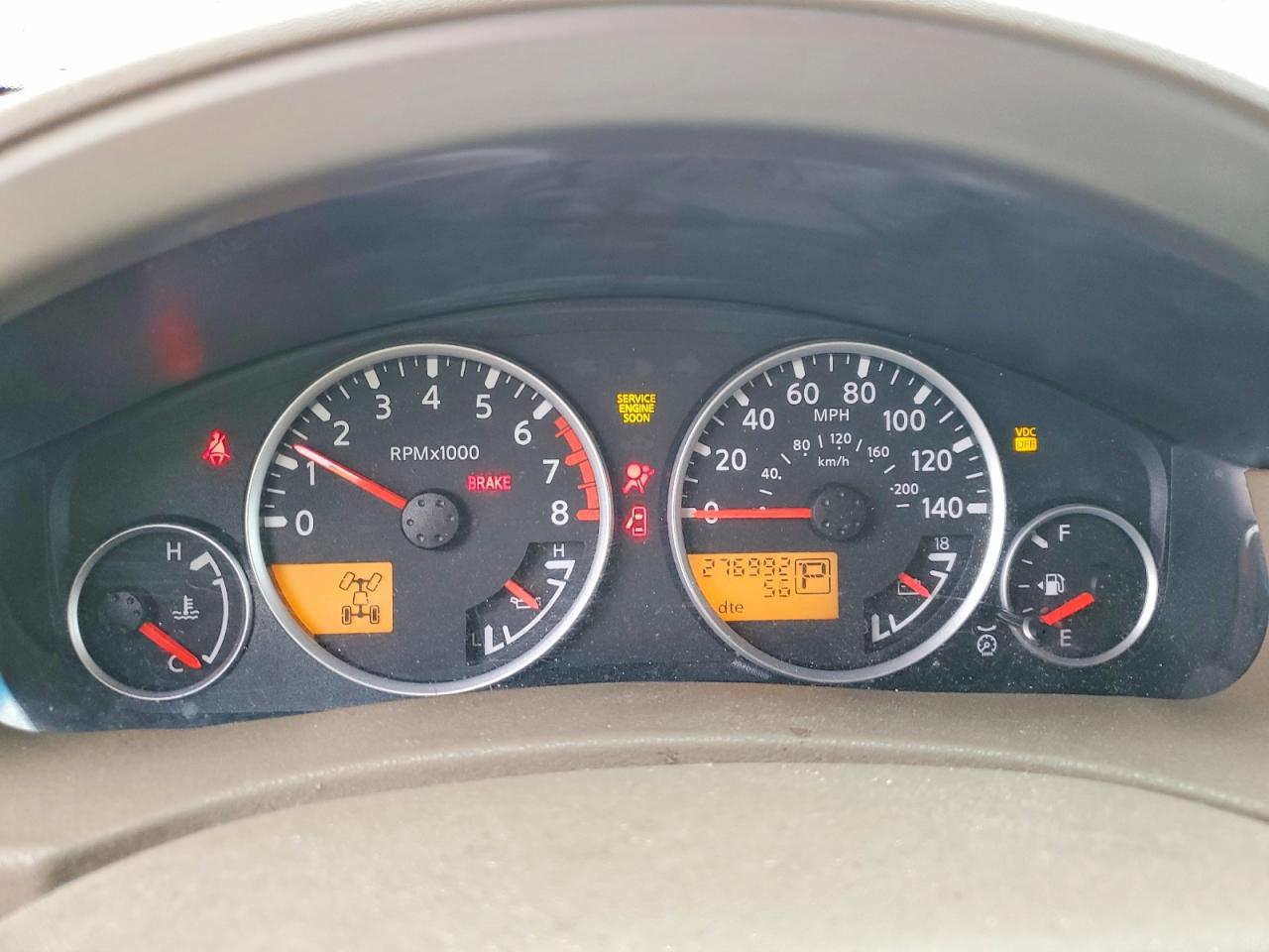 2005 Nissan Pathfinder VIN 5N1AR18W55C789255 photo 9