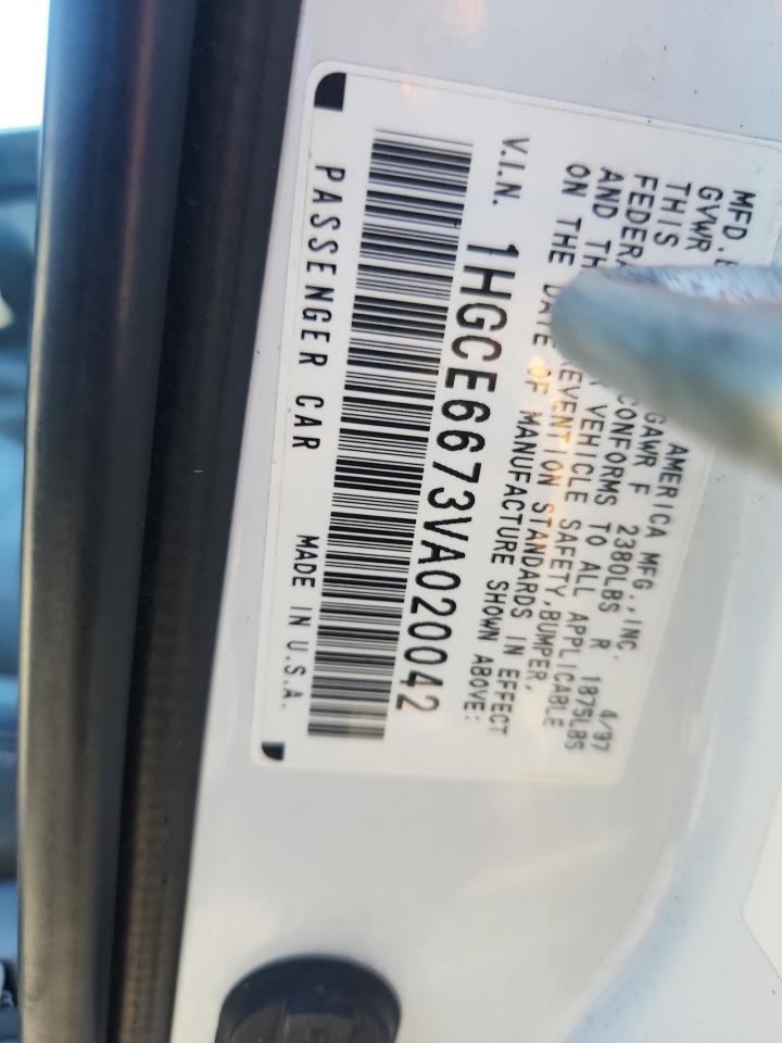1997 Honda Accord VIN 1HGCE6673VA020042 photo 12