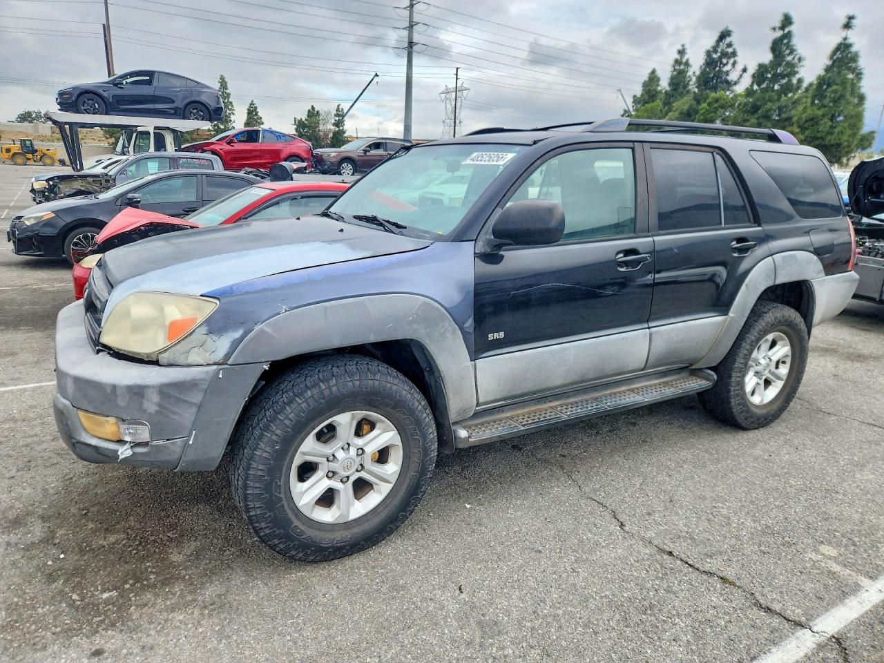 2003 Toyota 4runner VIN JTEZT14R538001045 photo 1