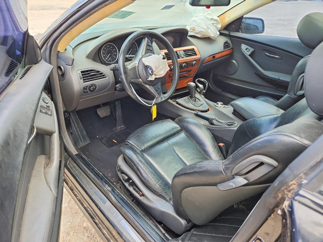 2005 BMW 6 series VIN WBAEH73455B193907 photo 8