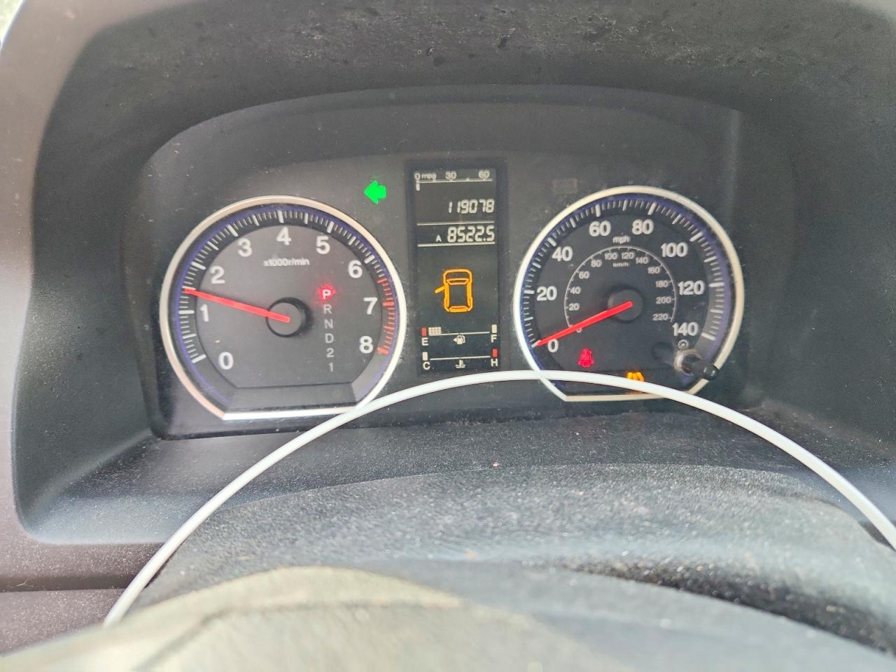 2009 Honda Crv VIN JHLRE48349C012701 photo 9
