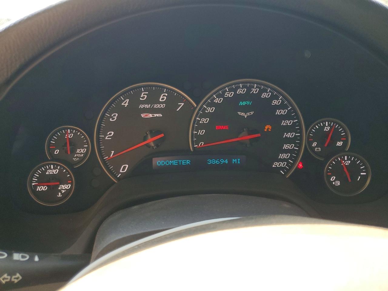 2008 CHEVROLET Corvette VIN 1G1YY26E585126470 photo 9