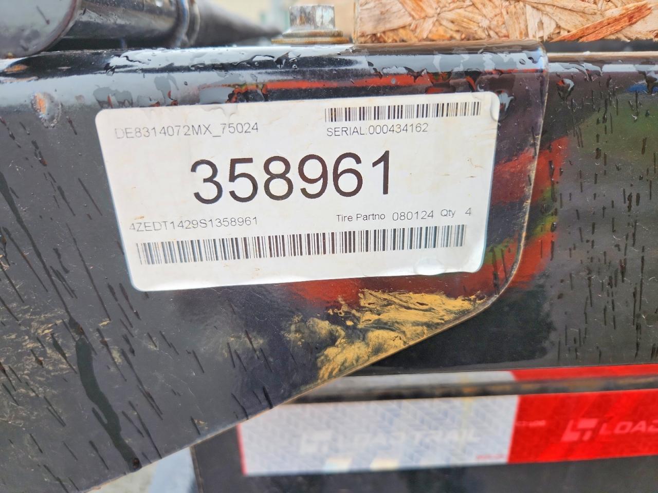2025 LOAD All models VIN 4ZEDT1429S1358961 photo 10