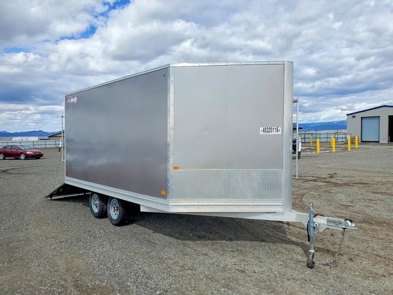 2021 ALCOM E 101X14 ENCLOSED SNOWMOBILE TRAILER VIN 5WFBW1420MB027484 photo 1