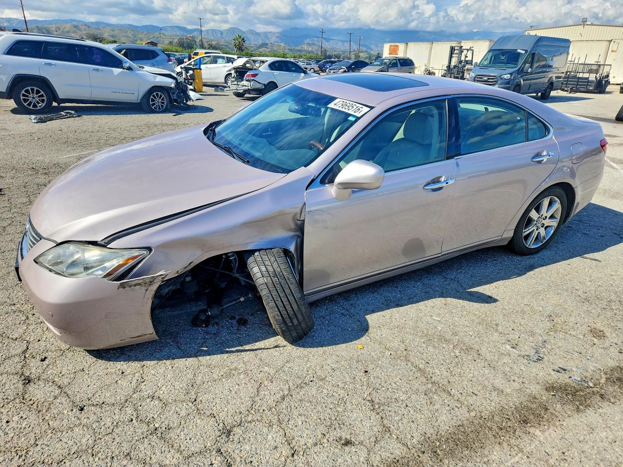 2007 Lexus ES350 VIN JTHBJ46G872050031 photo 1