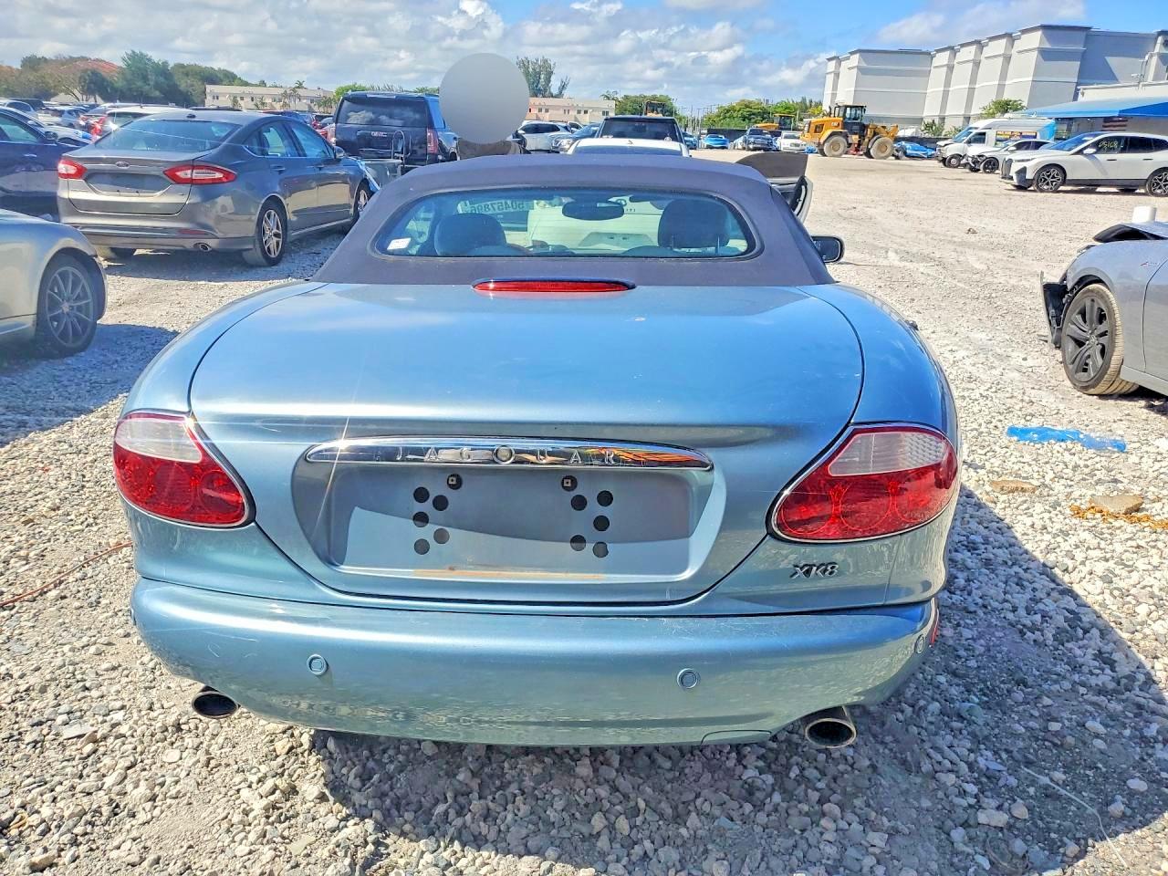 2002 Jaguar Xk8 VIN SAJDA42C22NA25764 photo 6
