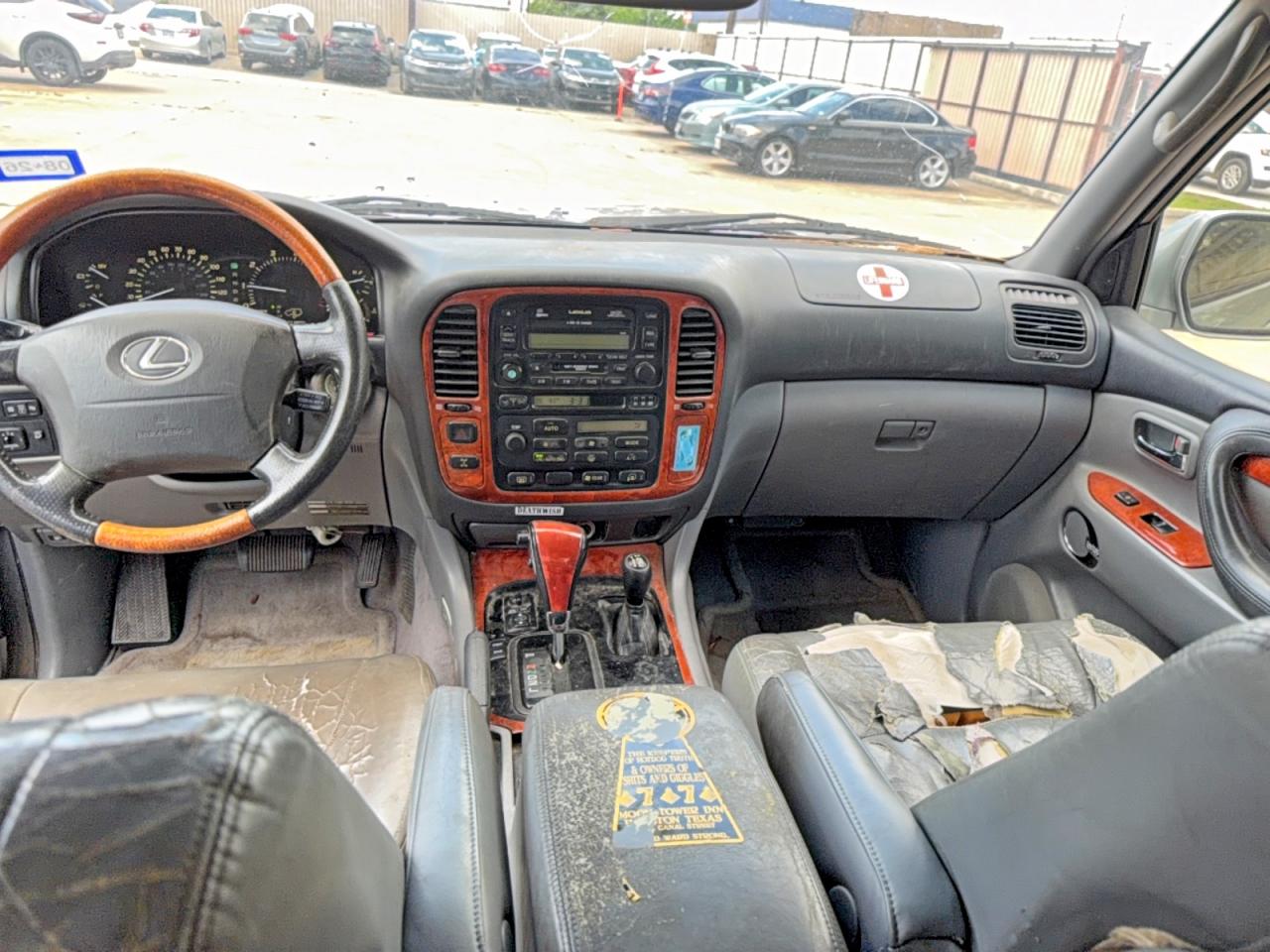 2001 Lexs Lx470 VIN JTJHT00W513503180 photo 9