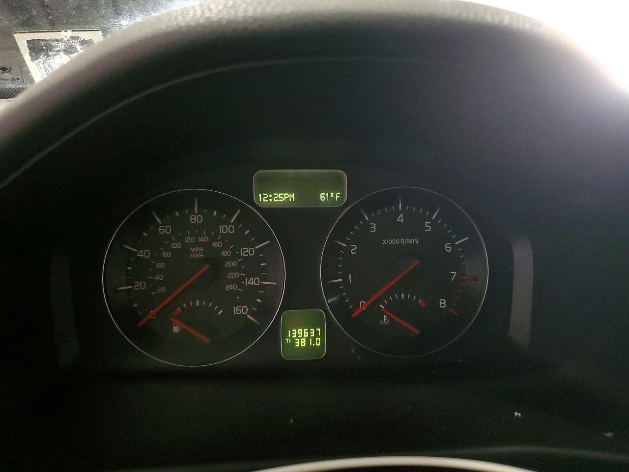 2011 VOLVO S40 VIN YV1672MS1B2546742 photo 9