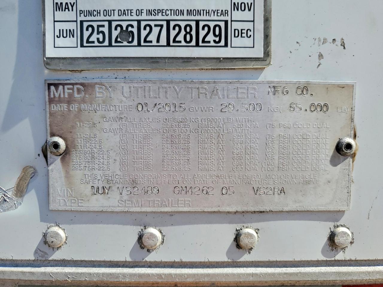 2016 UTILITY All models VIN 1UYVS2489GM426205 photo 10