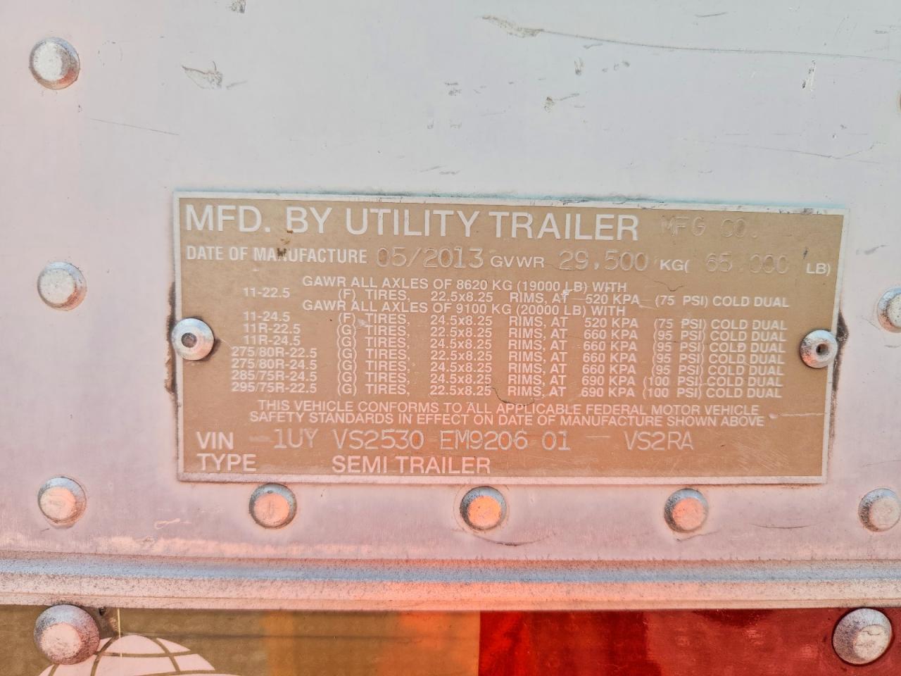 2014 UTILITY All models VIN 1UYVS2530EM920601 photo 10