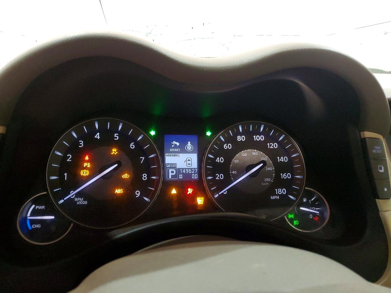 2012 INFINITI M35 VIN JN1EY1AP0CM910800 photo 9
