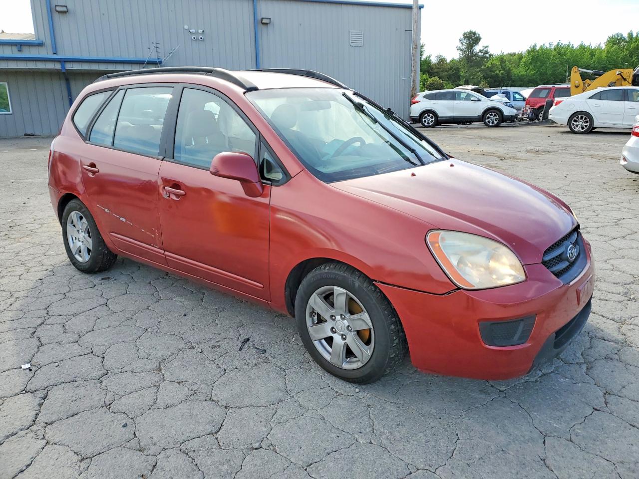2008 Kia Rondo VIN KNAFG526887176198 photo 4