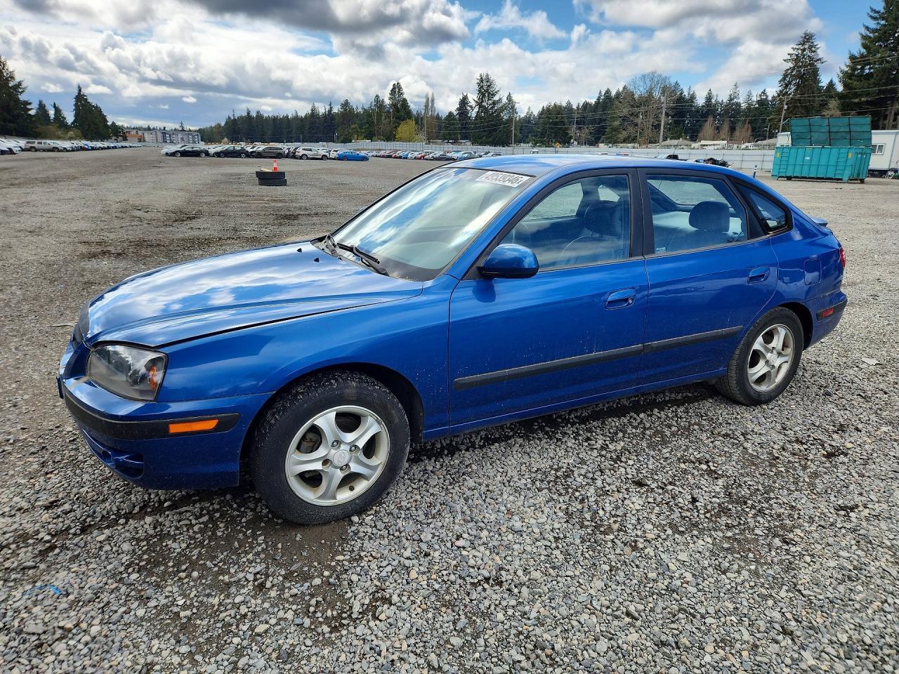 2006 Hyundai Elantra VIN KMHDN56D56U200539 photo 1