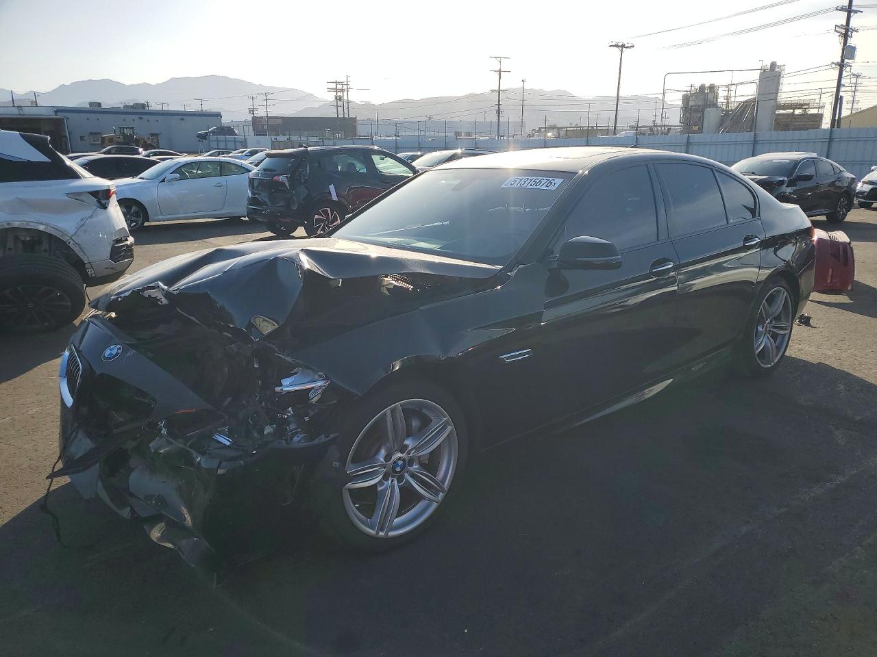 2015 BMW 5 series VIN WBA5B1C56FG127992 photo 1