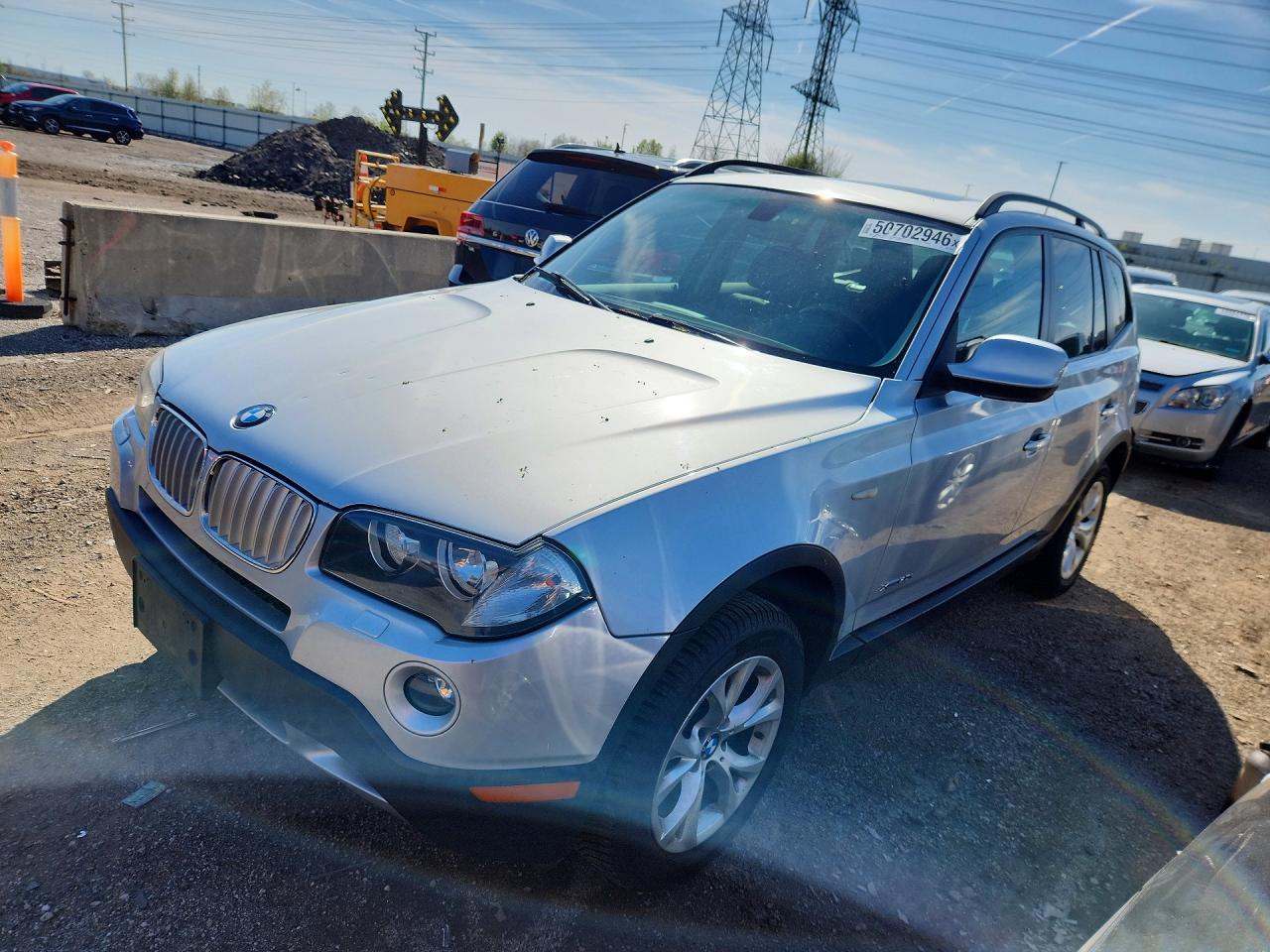 2010 BMW X3 VIN WBXPC9C48AWJ32109 photo 1