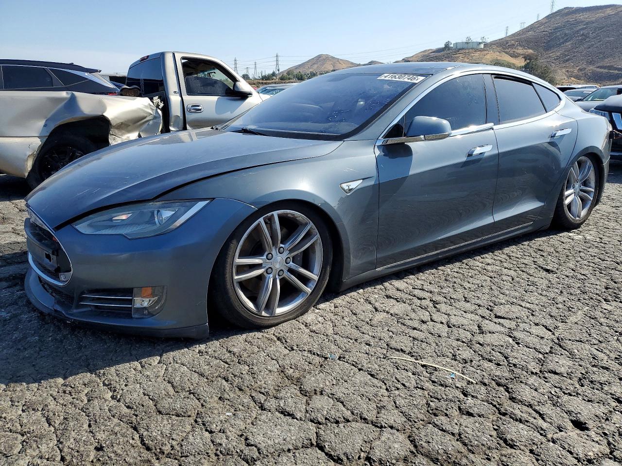 2012 Tesla Model s VIN 5YJSA1DN3CFP02871 photo 1