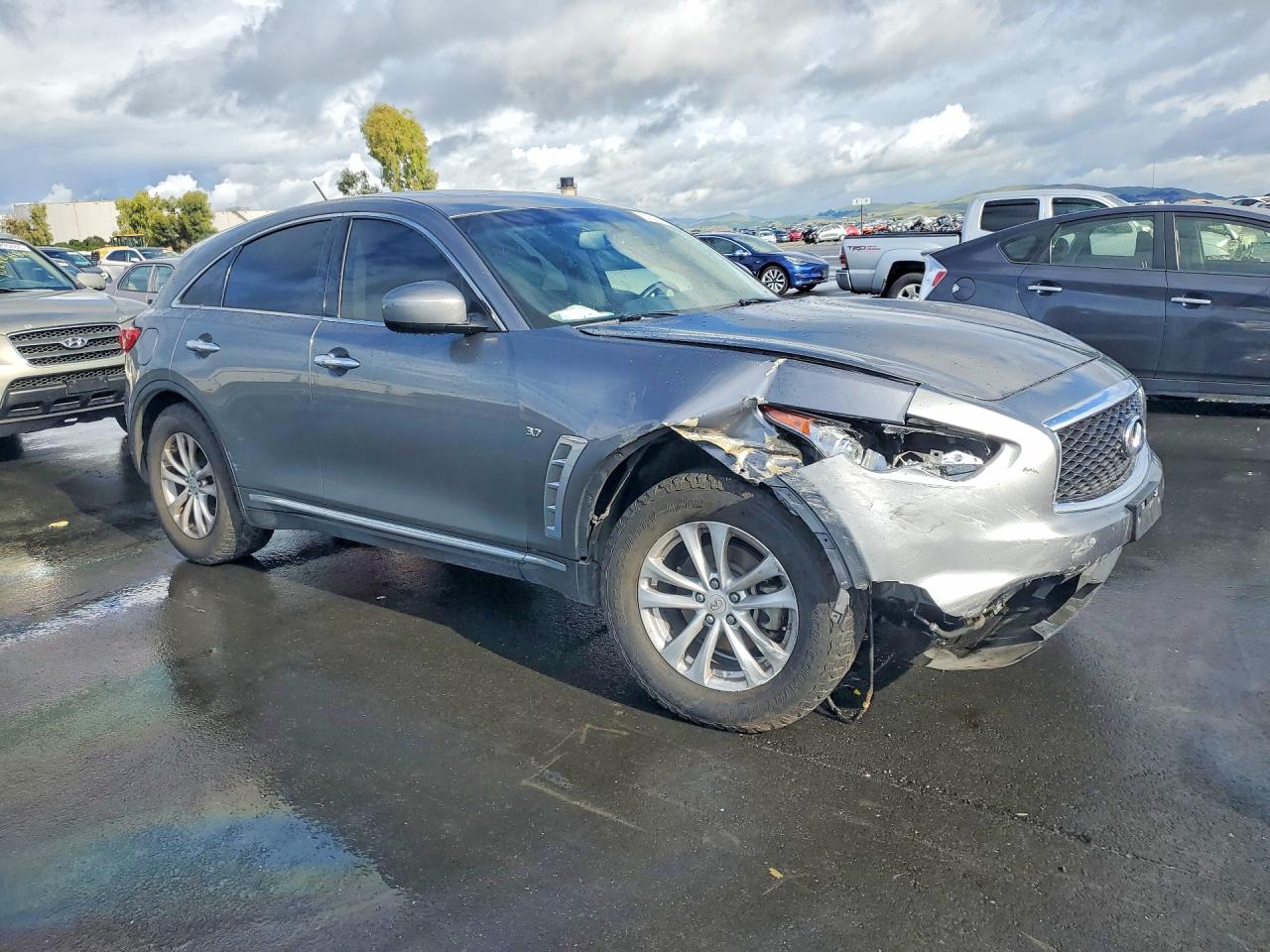2017 Infiniti Qx70 VIN JN8CS1MWXHM415170 photo 4