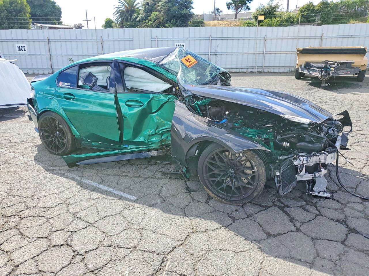 2025 BMW M3 VIN WBS33HJ0XSFT97923 photo 4