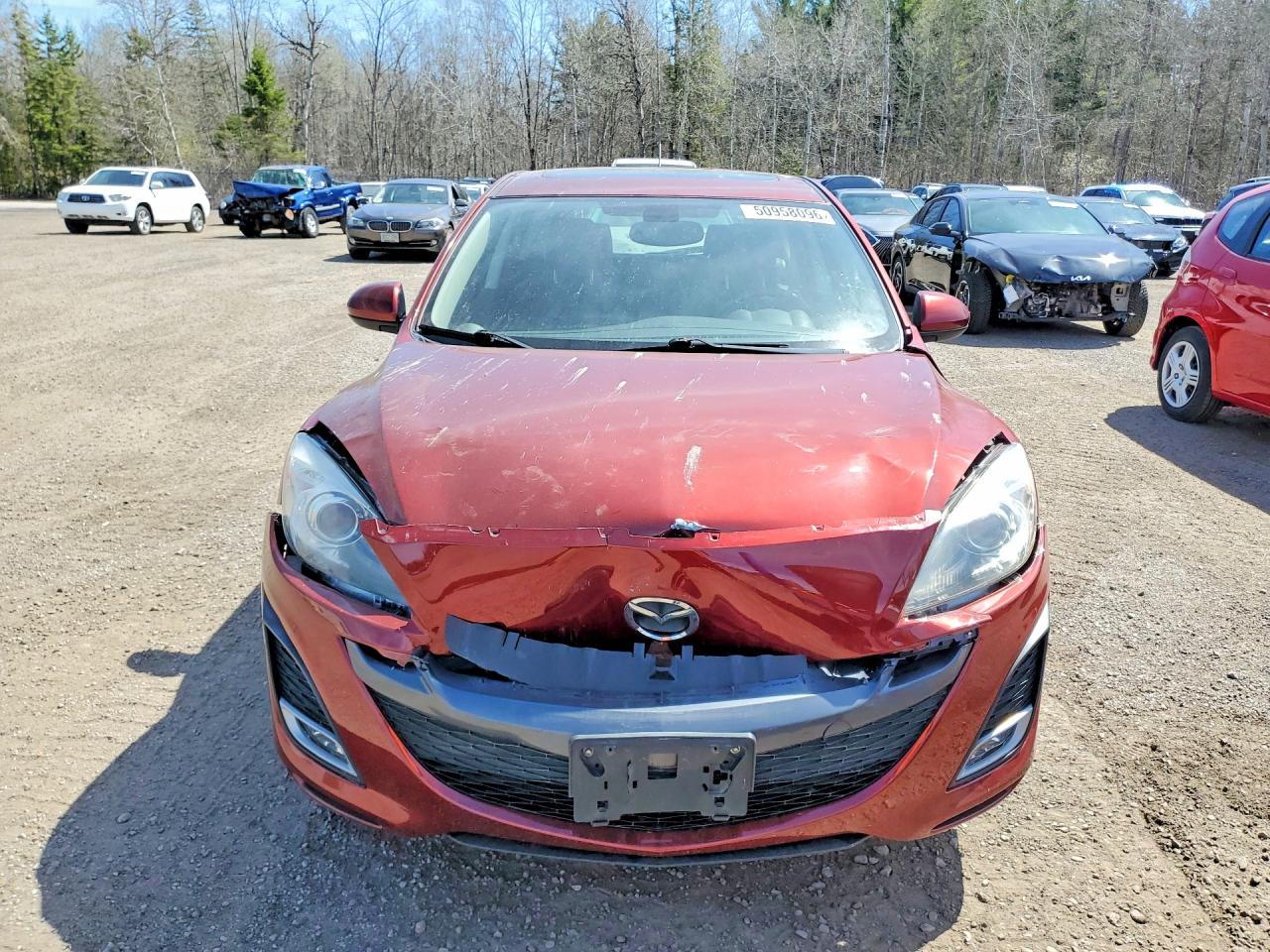 2011 Mazda Mazda3 VIN JM1BL1M50B1406417 photo 5