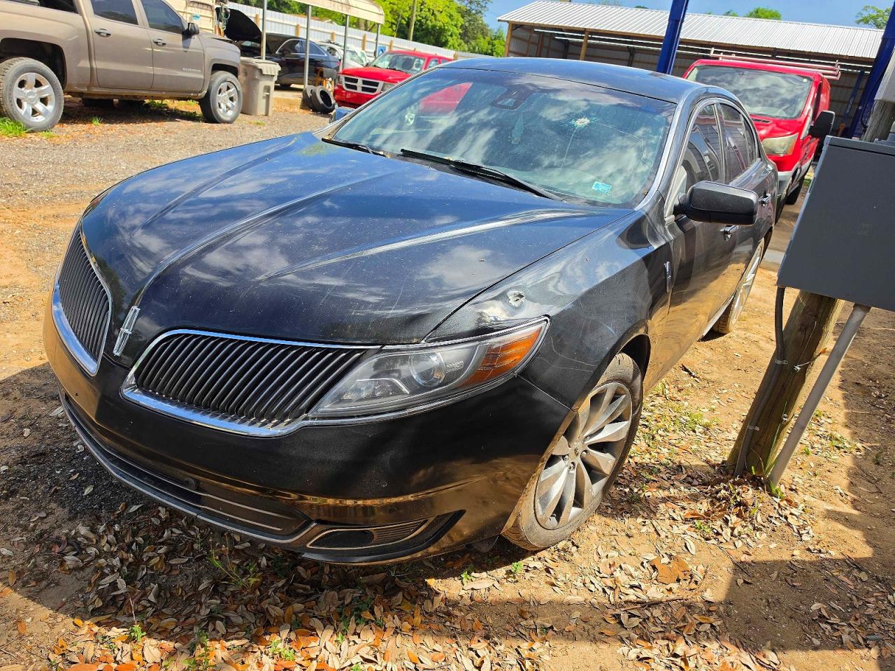 2014 Lincoln Mks VIN 1LNHL9DK1EG604287 photo 2