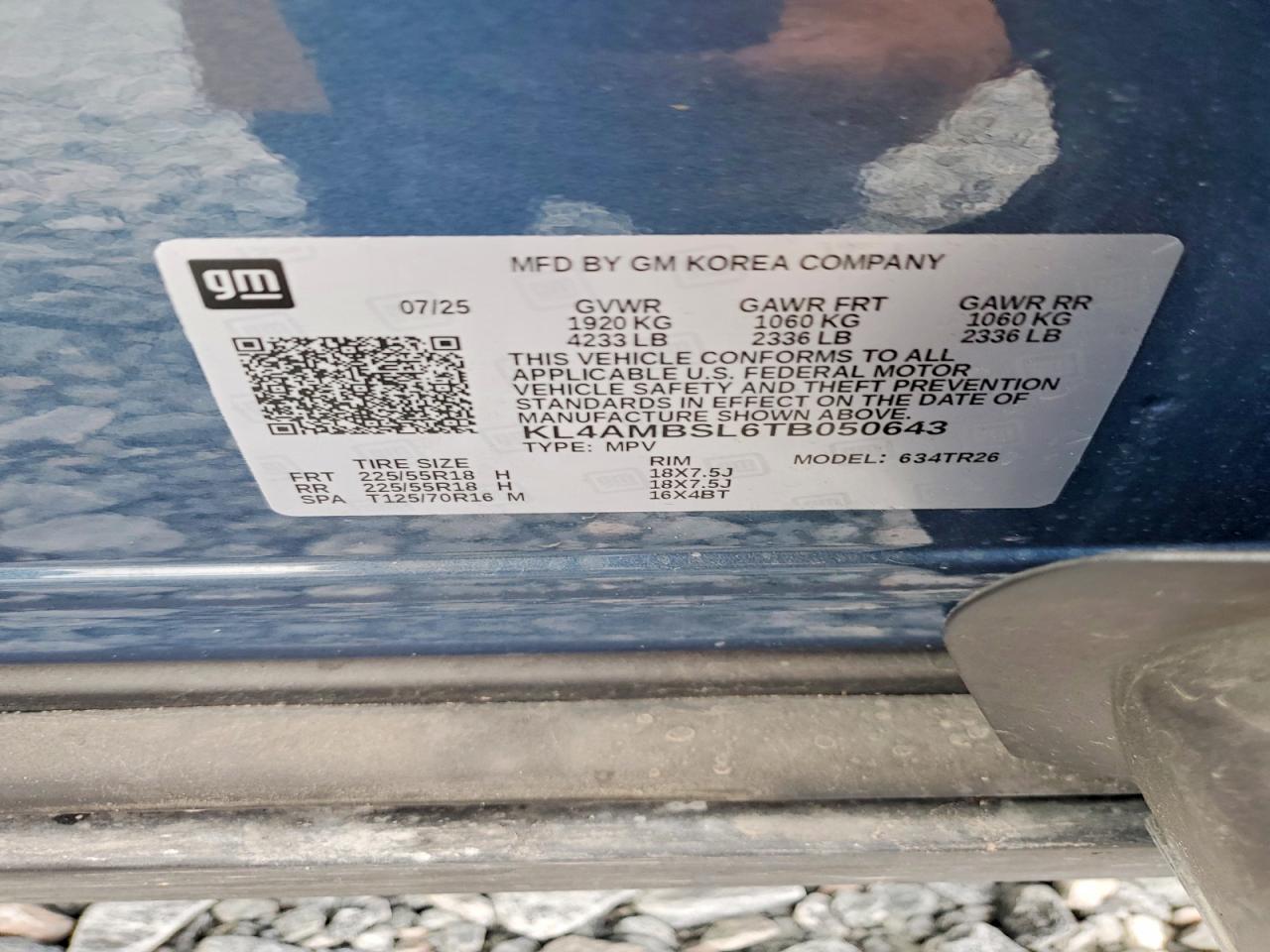 2026 Buick Encore VIN KL4AMBSL6TB050643 photo 12