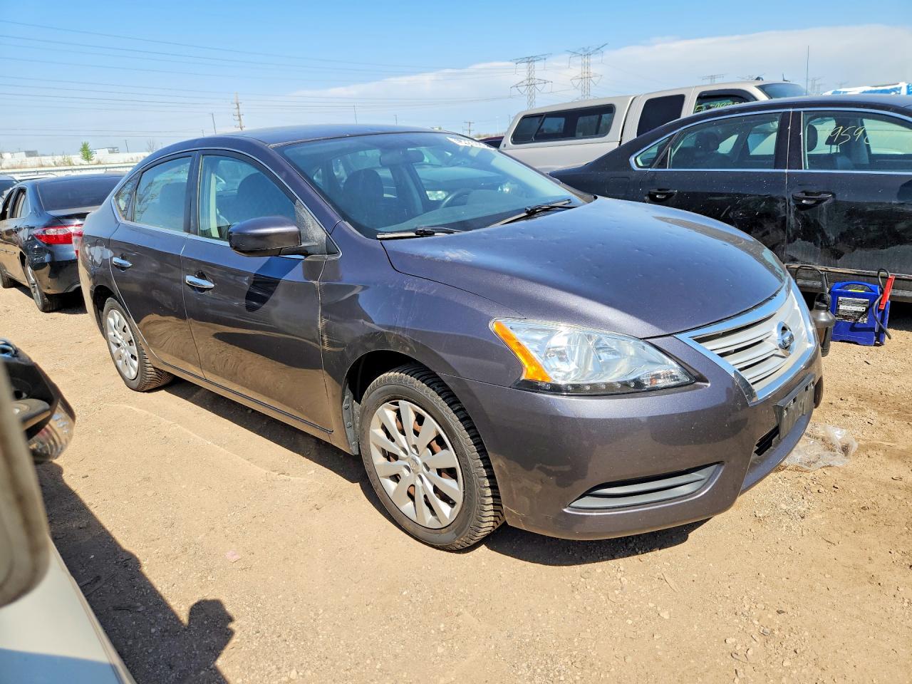 2015 Nissan Sentra VIN 3N1AB7AP1FL662025 photo 4