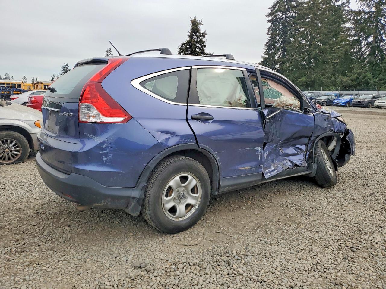 2014 Honda Crv VIN 2HKRM4H31EH604510 photo 3