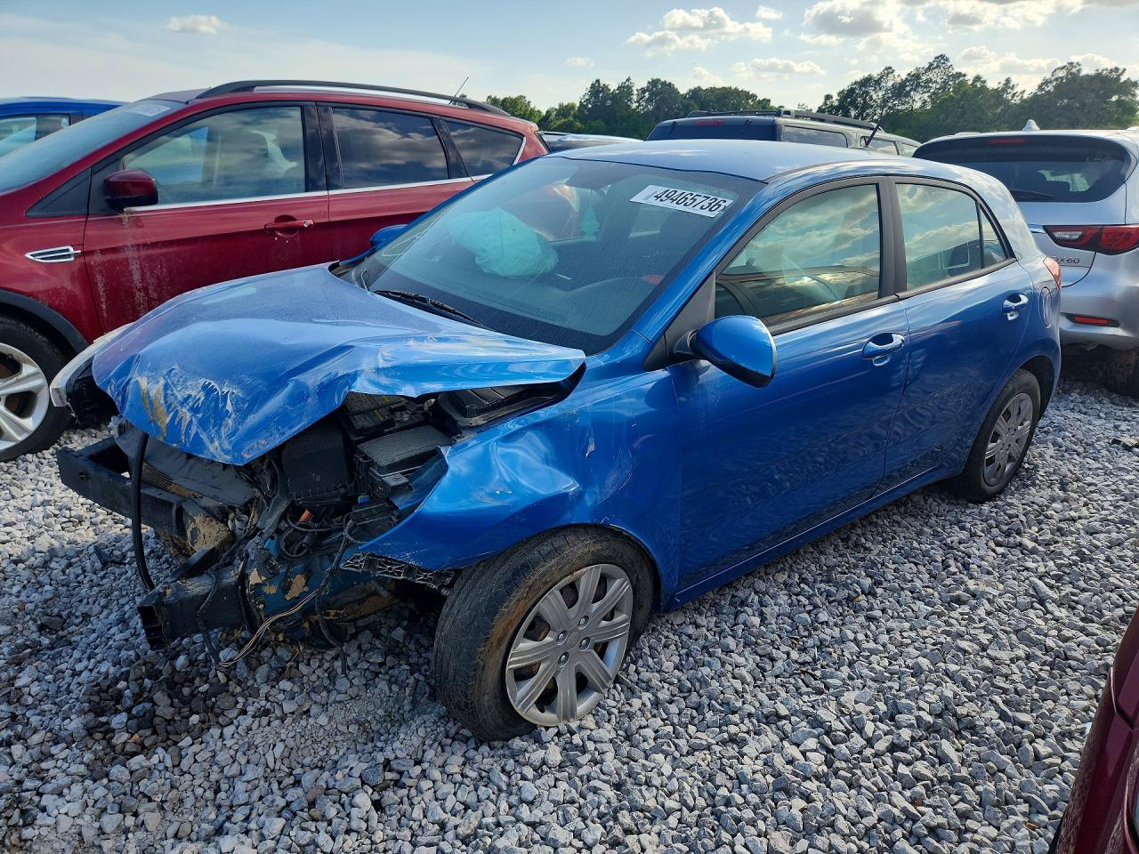 2021 Kia Rio VIN 3KPA25AD2ME381537 photo 1