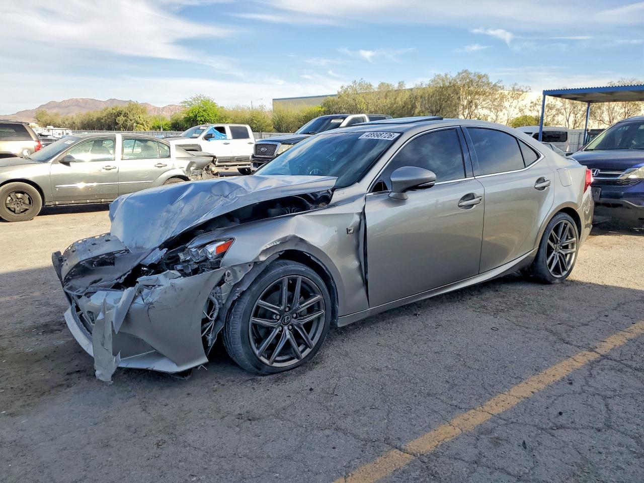 2015 Lexus Is VIN JTHBF1D2XF5070172 photo 1