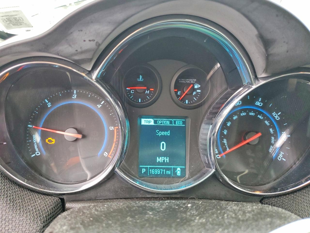 2014 CHEV Cruze VIN 1G1P75SZ1E7418593 photo 9