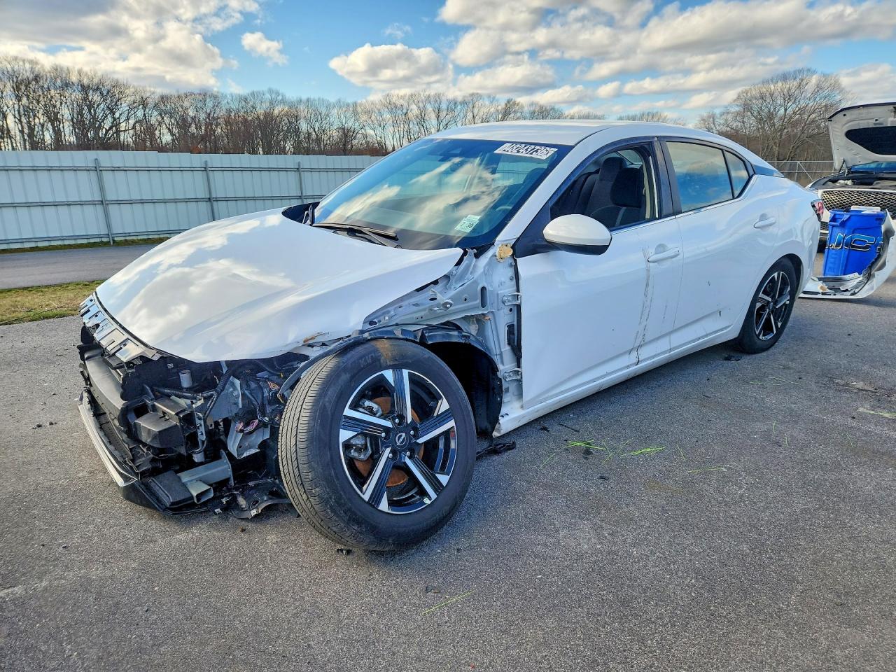 2025 NISSAN Sentra VIN 3N1AB8CV6SY357635 photo 1