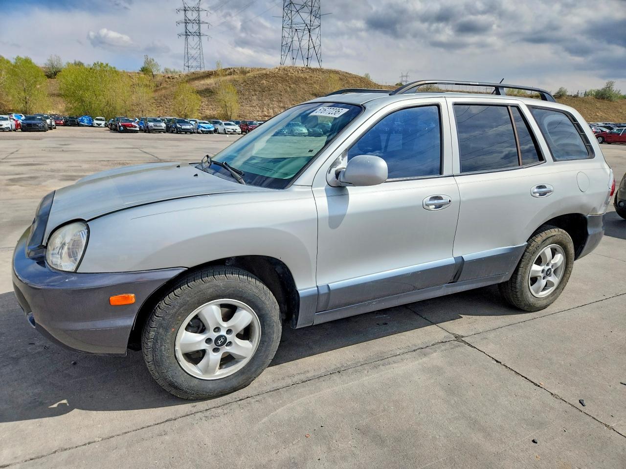 2005 HYUNDAI Santa fe VIN KM8SC73E25U897057 photo 1