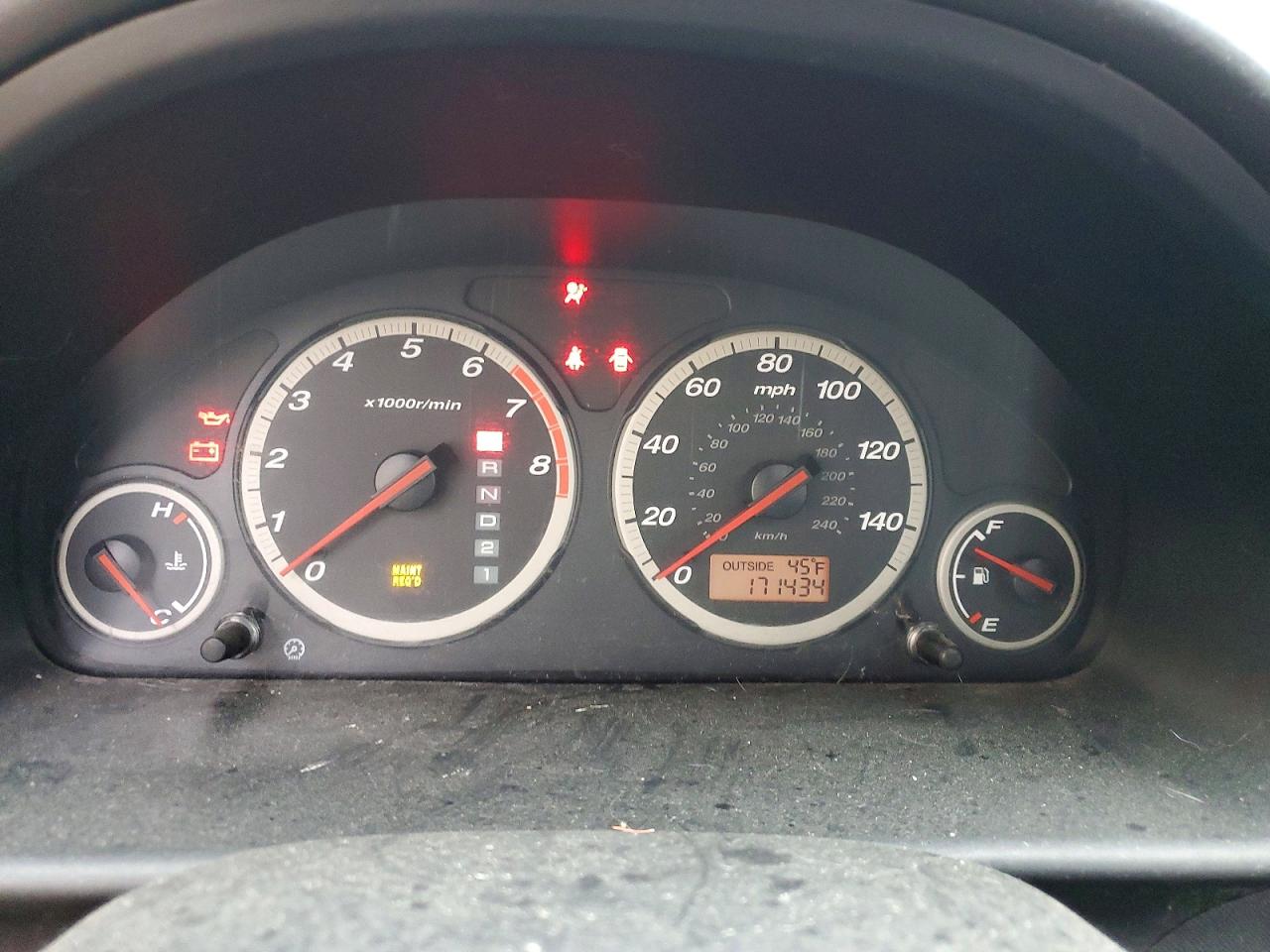 2006 Honda Crv VIN SHSRD78866U434800 photo 9