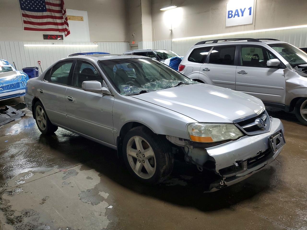 2002 Acura Tl VIN 19UUA56932A028018 photo 4