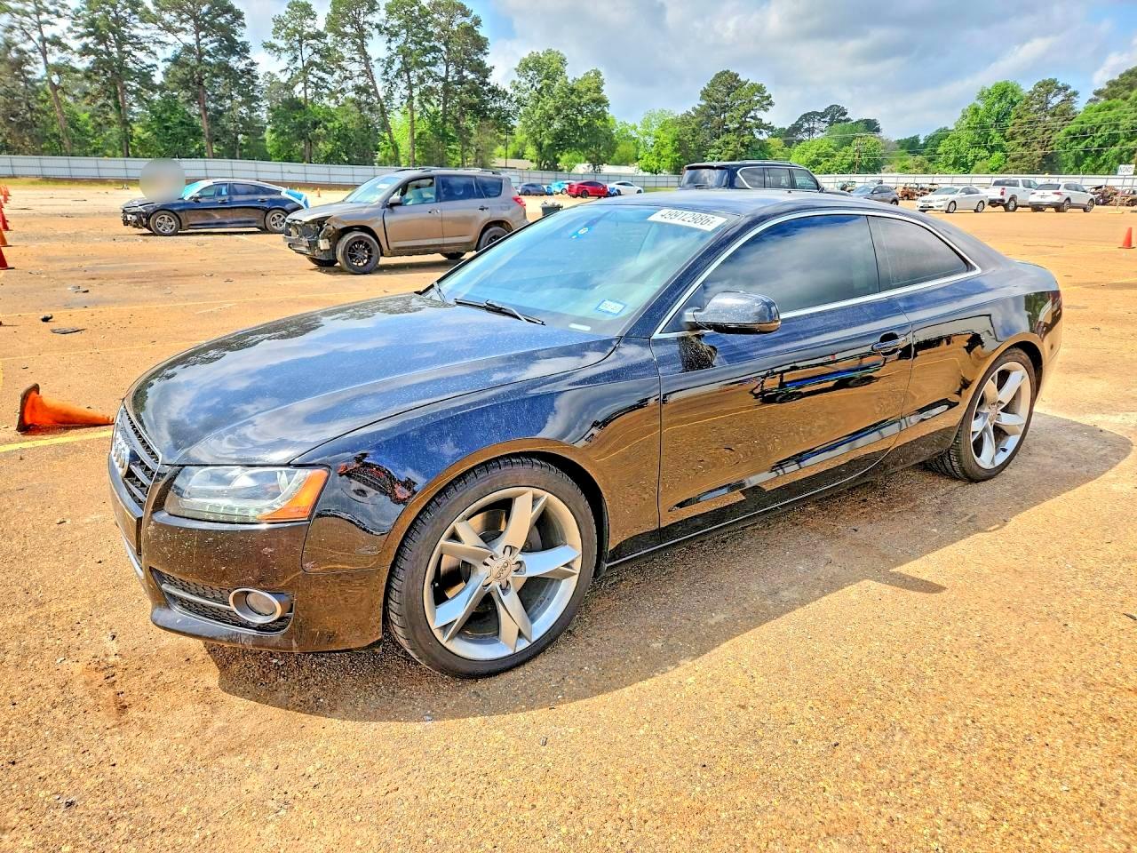2010 AUDI A5 VIN WAUCKAFR3AA074833 photo 1