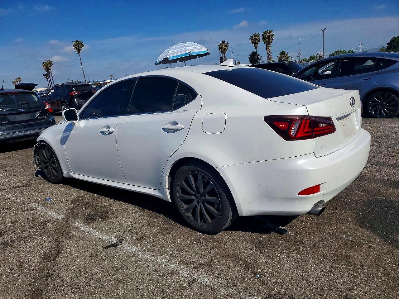 2008 Lexus Is VIN JTHBK262582070101 photo 2